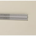 thumbnail image 2 of RUBBERMAID 1784415 48" Fast Track Rail,Satin Nickel/Black,Individual, 2 of 4