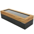 thumbnail image 3 of Watch Box, Watch Holder, 6 Slot Watch Box Organizer For Cufflinks Watch, 3 of 8