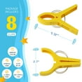 thumbnail image 2 of Pinzas Danmu para toallas de playa, resistentes, para ropa, 8 unidades, 2 of 5