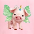 thumbnail image 3 of CafePress - PD Moreno's Pig Unicorn - Women's Nightshirt, 3 of 4