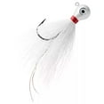 thumbnail image 5 of VMC Bucktail Jig 1/4 Green Fire UV, 5 of 6