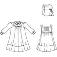 thumbnail image 2 of Folkwear Child's Prairie Dress & Pinafore #212 Girls Frock Dresses Apron Sunbonnet Western Out West Sewing Pattern (Pattern Only) folkwear213, 2 of 4