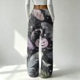 thumbnail image 6 of Halloween Sweatpants for Women Wide Leg Baggy Y2K Print Fall 2026 Casual Joggers Lounge Pants Pajama Holiday Costume Outfits with Pockets,S,White, 6 of 6