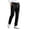 Black, variant on COMVALUE Stretch Mens Dress Pants Slim Fit Golf Pants Hidden Elastic Waist Business Casual Pants Lightweight Formal Pants (Blue, XXL)