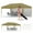 Khaki, variant on BeesClover 10x20 FT Instant Pop-Up Canopy Tent with 2 Removable Sidewalls, Commercial Waterproof Gazebo, Rolling Carry Bag, Adjustable Height, Outdoor Shelter for Events, Markets, Parties