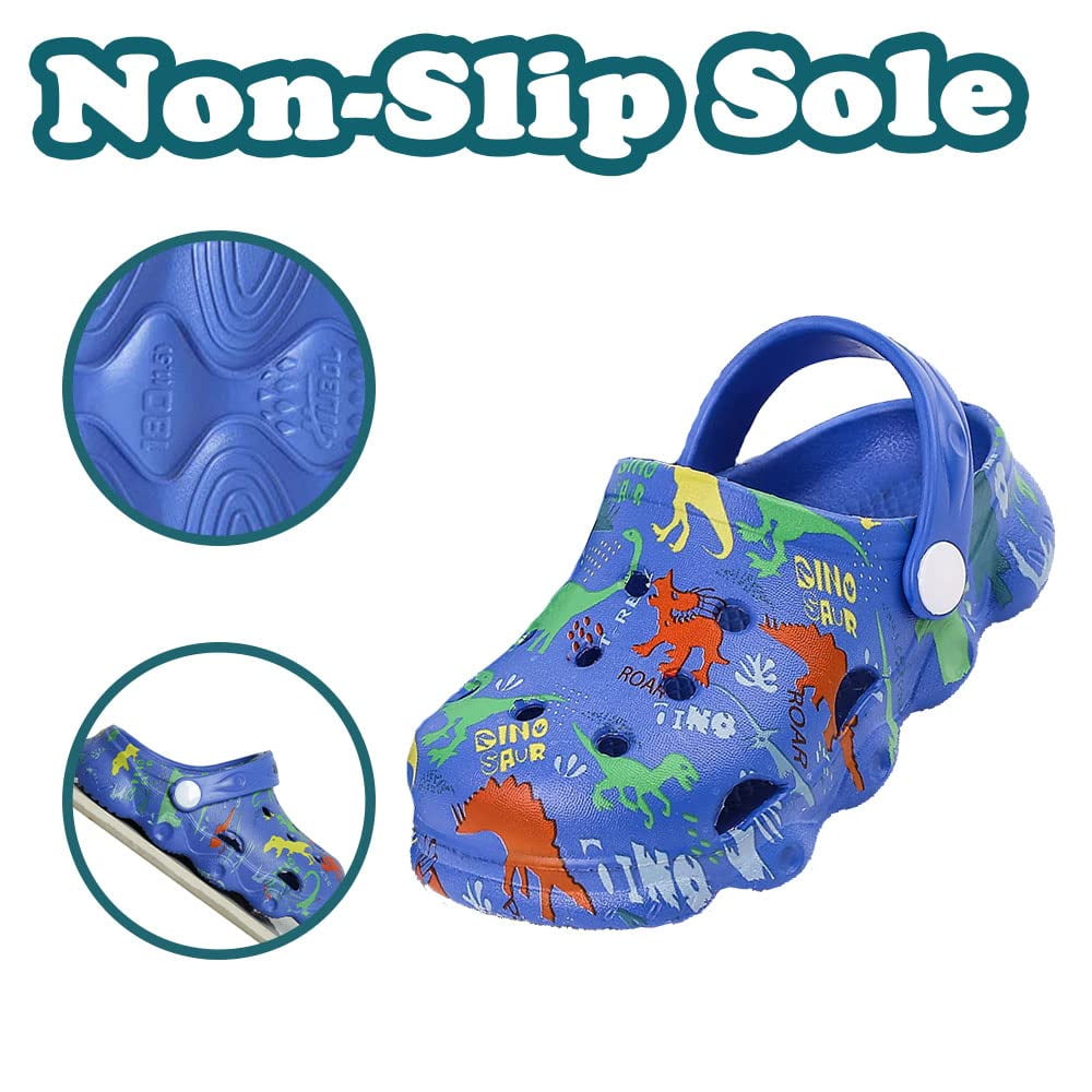 Drecage Toddler Garden Clogs for Boys Girls Slip on Beach Sandals Kids