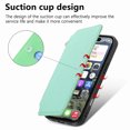 thumbnail image 2 of Decase Phone Filp Case Compatible with Apple iPhone 16 Pro Max Case Detachable Wallet Case with Card Holder, PU Leather Magnetic Snap Flip Wallet Phone Case Compatible with iPhone 16 Pro Max,Green, 2 of 11