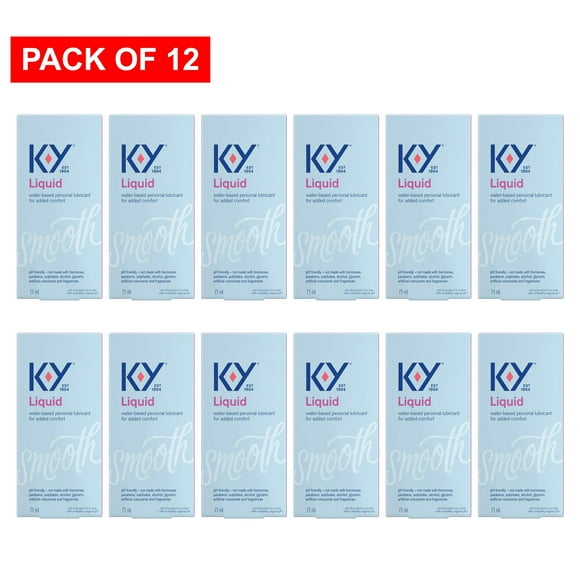 K-Y Gel Lubrifiant Personnel Sexuel, 71 ml (Lot de 12) 7,50 $ Ch.