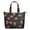Colorful Halloween Pumpkins, variant on Costumed Ghost Halloween Pattern Travel Tote Bags for Women Carry On,Large Weekender Bags for Women Travel,Multi Functional Duffle Bag for Work,Shopping,Sports