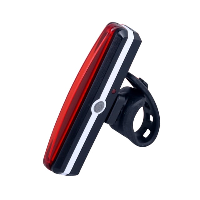 2Pcs Bicycles Taillight USB Charging Mountain Bike COB Safety Warning Lamp Night Riding Lantern Accessories Bike Light (Red)