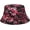 Black Flower, variant on CoCopeaunts Reversible Bucket Hat Women's Summer Cotton Comfort Quick Dry Beach Cap Floral Double Sided Wear Fisherman Hat