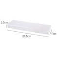 thumbnail image 4 of Quinlirra 1 Pcs Pencil Box, Translucent Frosted Pencil Box Student Stationery Box with Lid, For Students Office Supplies, 4 of 7