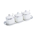 thumbnail image 1 of Abbracc Ceramic Spice Jars Kitchen Organizer Elegant Kitchen Spice Pot for Household, 1 of 9