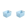 thumbnail image 1 of Cesta organizadora de plástico azul METRO 2Conjunto Billuyoard, 1 of 6