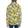 thumbnail image 6 of Sikiie Sunflowers And Butterflies Zip Up Hoodie Teenage, hoodies for Teenage, Zipper Sweatshirt Jacket for Daily, Traveling-Medium, 6 of 6