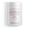 Codeage Women's SBO Probiotic, 50 Billion CFU, Whole Food Prebiotics & Fermented Botanicals, Vegan, 60 ct
