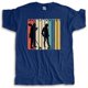 thumbnail image 1 of Camiseta de algodón para hombre camisa Retro con silueta de Coinshooter detección de metales Cazador de tesoros verano 1970, 1 of 6