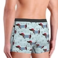 thumbnail image 3 of Disketp Dachshund Dog Puppy Men's Boxer Briefs,Soft and Breathable Cotton Underwear with ComfortFlex Waistband, 3 of 7