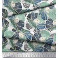 thumbnail image 2 of Soimoi Polyester Crepe Fabric Artistic Flower Printed Fabric 1 Yard 42 Inch Wide, 2 of 3