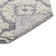 thumbnail image 6 of Better Trends U-Shape Toilet Rug 100% Cotton, Non-Slip Rug, Water Absorbent, Machine Washable, (20" x 20") Contour Bath Rug Gray - Madallion Collection, 6 of 6