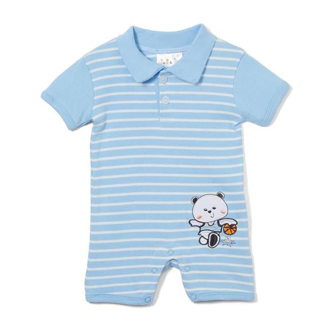 baby boy knitted romper