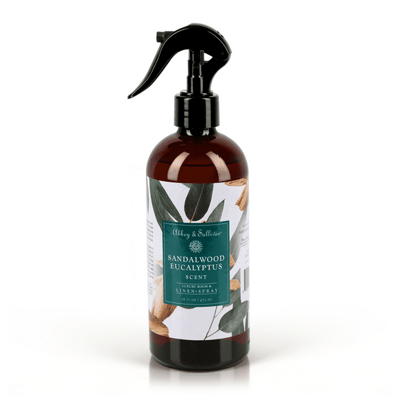 Abbey & Sullivan, Linen and Room Spray, Sandalwood Eucalyptus, 16 oz.