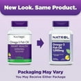 thumbnail image 3 of Natrol Omega 3 Fish Oil for Heart Health, Lemon Flavor 1000 mg Softgels, 90 Ea, 3 of 5