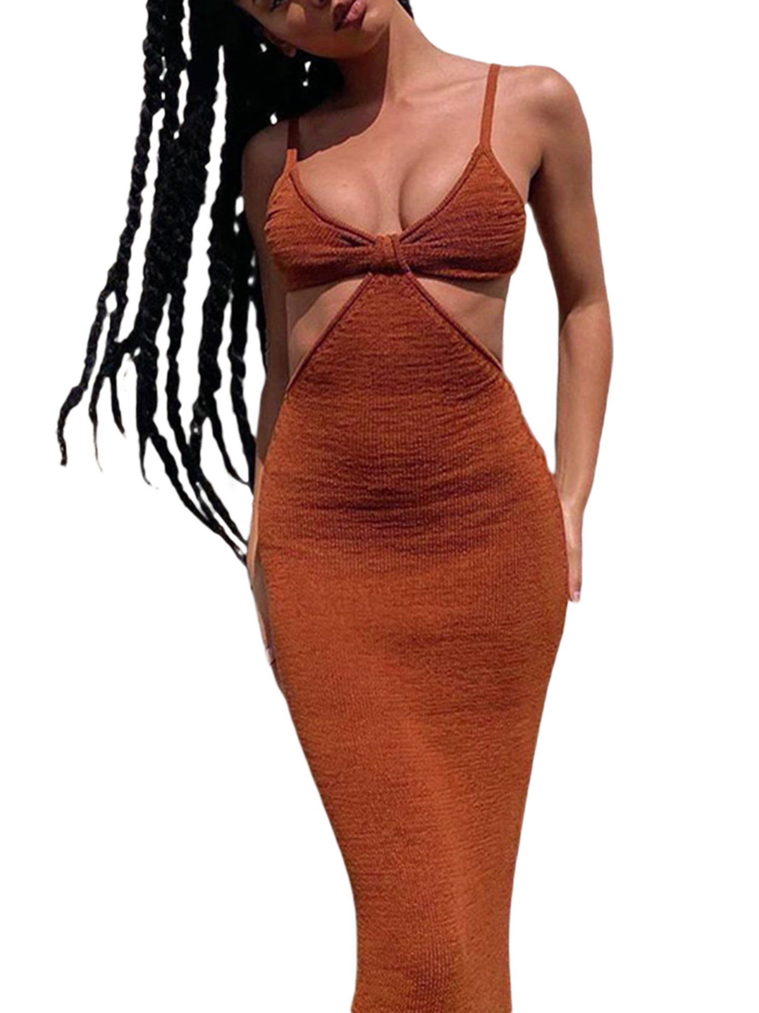 Luiryare Print Knit Bodycon Dress for 