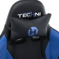 thumbnail image 5 of Gaming Chair, Office Chair, Ergonomic PC Computer Chair, Reclining Racing Chair with Headrest and Lumbar Support, Gaming Chair for Adults Men Women Teens, Suitable for Office, Study, Bedroom, Blue, 5 of 7