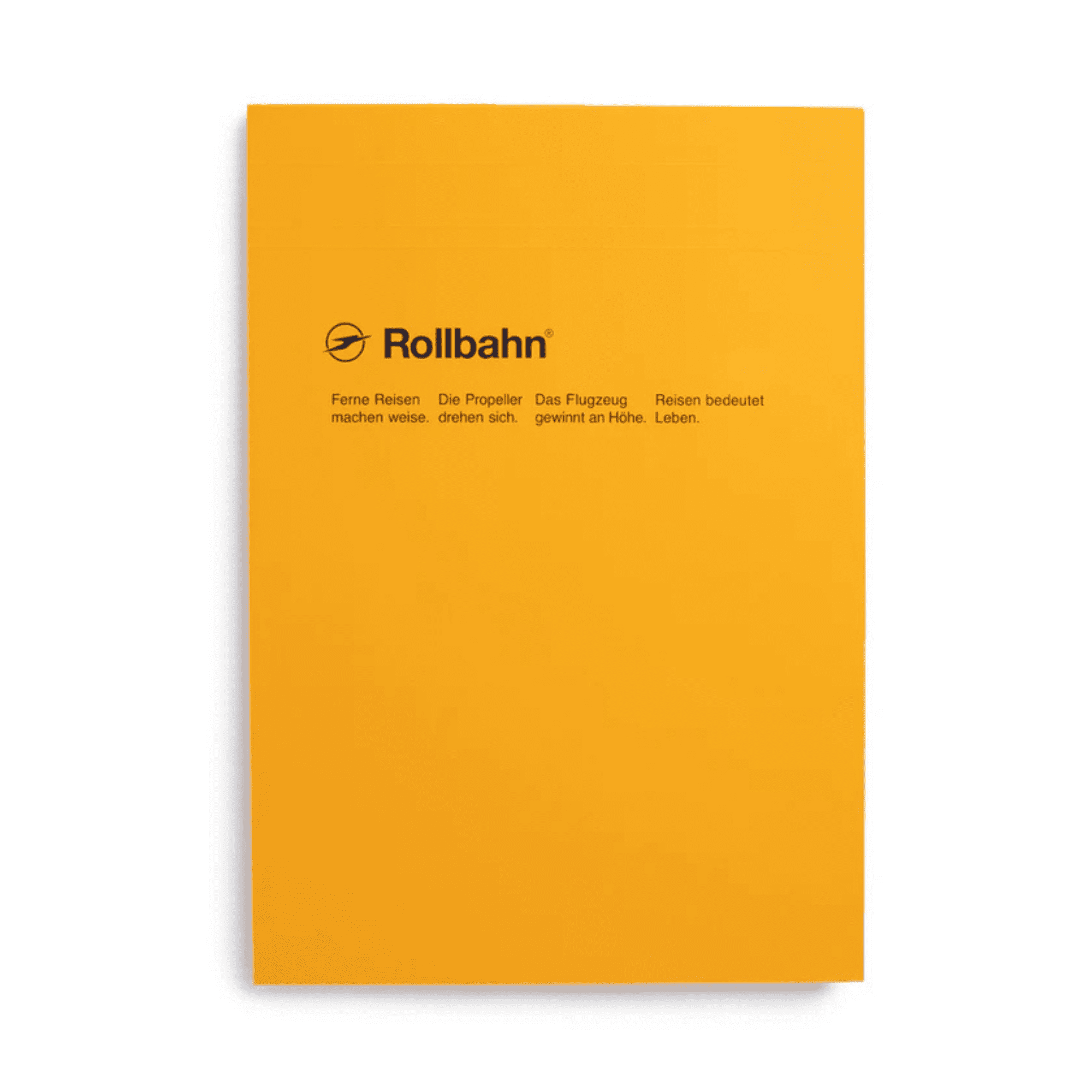 Delfonics Rollbahn Ruled Notepad: 8 in. x 0.319 yds. (Yellow)