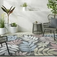 thumbnail image 2 of BoutiqueRugs Nasha Coastal Area Rug - Outdoor Safe - Charcoal, Mustard, Olive - 6'7" x 9', 2 of 7