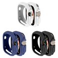 thumbnail image 1 of LEIXIUER Compatible avec Apple Watch Ultra Étui 49mm Tout Autour Antichoc TPU Silicone Housse de Protection Pare-Chocs Absorbant les Chocs Résistant aux Rayures Étui de Protection pour Apple Watch Ultra 49mm, 1 of 6