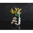 thumbnail image 3 of Beetlejuice Sandworm 6-Inch Ceramic Planter With Artificial Succulent, 3 of 7