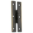 thumbnail image 6 of Oil Rubbed Bronze Cabinet Flush H Hinge 3" Renovators Supply - Pack of 2, 6 of 8