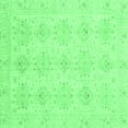 thumbnail image 1 of Ahgly Company Indoor Square Oriental Emerald Green Traditional Area Rugs, 4' Square, 1 of 4