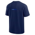 thumbnail image 3 of Men's Fanatics Navy Michigan Wolverines Flex Tri-Blend T-Shirt, 3 of 3