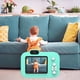 thumbnail image 1 of Ganfancp Mini Cámara Hd Cámara Frontal y Trasera Cámara Infantil Videograbadora Digital de Bolsillo Ofertas Del Día Cámara X1, Cable de Datos X1, Cordón X1, Manual X1, 1 of 6