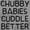 Heather, variant on Chubby Babes Cuddle Better Cute Pudgy Romper Boys or Girls Infant Baby Brisco Brands 12M