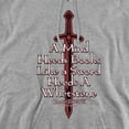 thumbnail image 2 of Game of Thrones The Mind Needs Books Unisex Adult Pull-Over Hoodie,Athletic Heather, 2X-Large, 2 of 5