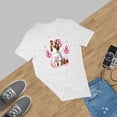 thumbnail image 5 of Faith Love Hope Shetland Sheepdog Breast Cancer Awareness Survivor Shirt T-shirt Unisex Merch Sheltie Dog Lover Gifts - 02017, 5 of 6