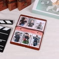 thumbnail image 1 of Fiudx Álbum de Fotos de Madera, Porta Tarjetas Polaroid y de Presentación, Material Pp Duradero, Fácil de Transportar, Elegante Diseño de Cuerda de Piel de Vaca, Versátil para El Hogar o La Oficina,, 1 of 5