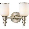 thumbnail image 1 of ElkGroup International 11581/2 Bristol Collection 2 light bath in Brushed Nickel, 1 of 2