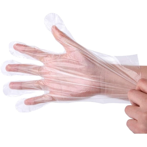 Gants de Service Alimentaire Transparents de Haute Qualité 500 Pcs, Taille Unique pour un Confort Ultime