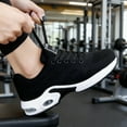 thumbnail image 3 of Women Walking  Shoes Lightweight Casual Sneakers for Gym Travel Work, 3 of 6