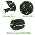 thumbnail image 2 of netuera 150FT Double Braid Polyester Rope Rigging Rope 1/2" 5500lbs Breaking Strength, 2 of 5