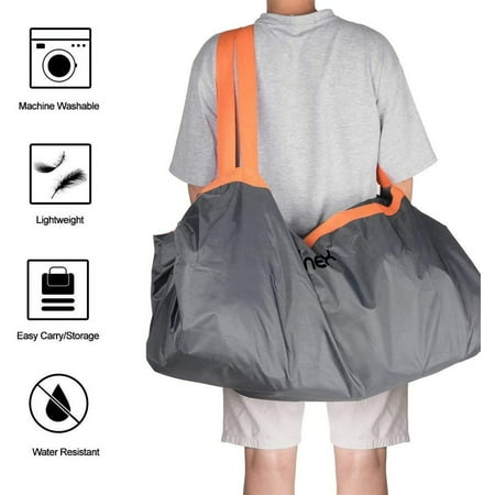 Beach Blanket, Multifunctional Waterproof Carpet-Camping Blanket Beach Picnic Mat for Outdoor Activities (Grey)