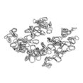 thumbnail image 1 of Giratorios Giratorios De Pesca De Alta Resistencia, Giratorios Con Rodamiento De Bolas, 30 Piezas Giratorias De Pesca De Acero Inoxidable Con Anillo Dividido Ovalado Para Pesca, 1 of 8