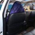 thumbnail image 5 of XYZCANDO Terry Cloth Car Seat Covers, Compatible with Truck Seat Van, Car Seat Towel Cover for Cars Trucks Machine Washable, Deep Starry Sky Design, 5 of 7