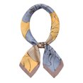 thumbnail image 2 of RIIQIICHY 27.5 Inch Women Head Scarf Like Silk Satin Hair Scarf for Women Sleeping Square Designer Bandana Scarf for Hair Wrapping at Night, 2 of 7