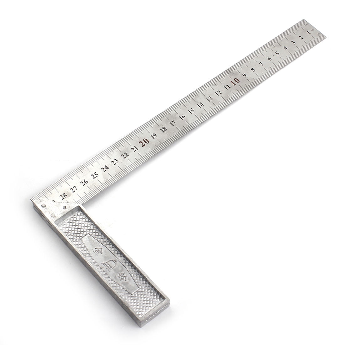 Right Angle Ruler Stainless Steel 90 Degree Square Angle Metric Ruler 